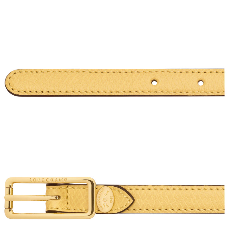 Épure Ladies' belt Yellow Chick - Leather 3