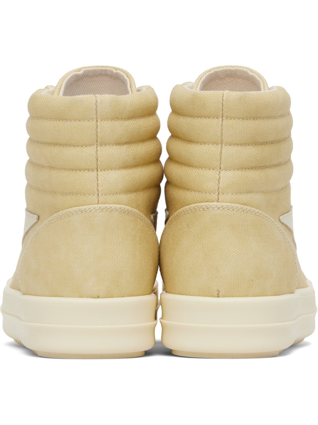 Beige Hollywood Vintage High Sneaks Sneakers - 2