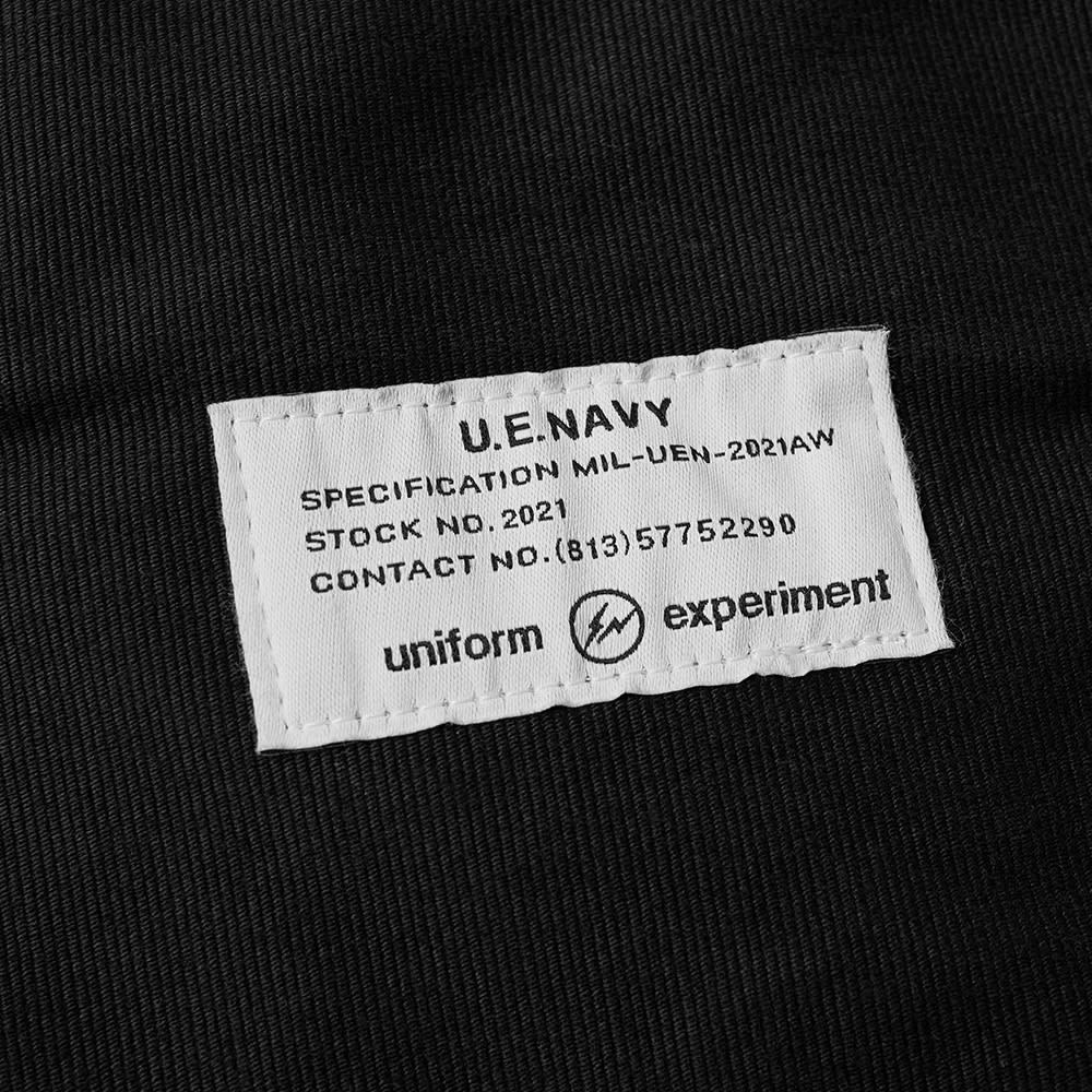 Uniform Experiment Washed Zip Liner Blouson - 2