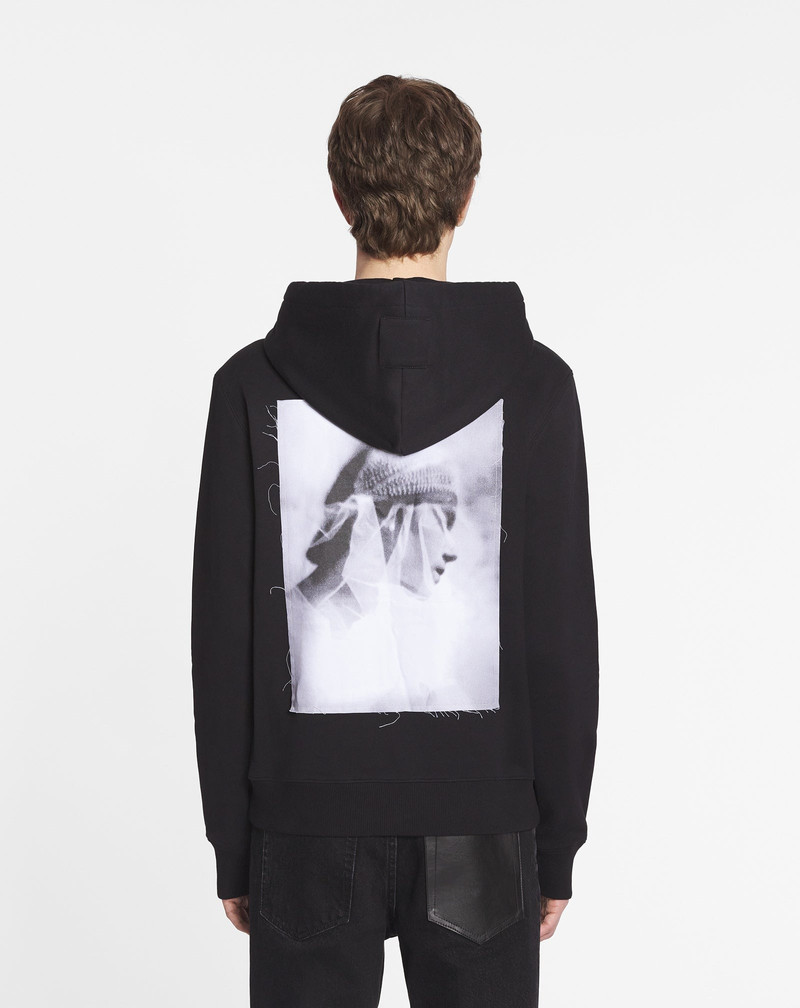 ARCHIVES PRINT ZIPPED HOODIE 4