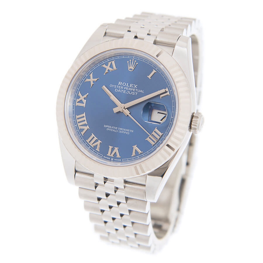 Rolex Oyster Perpetual Datejust Automatic Blue Dial Men's Watch 126334 BLRJ - 4