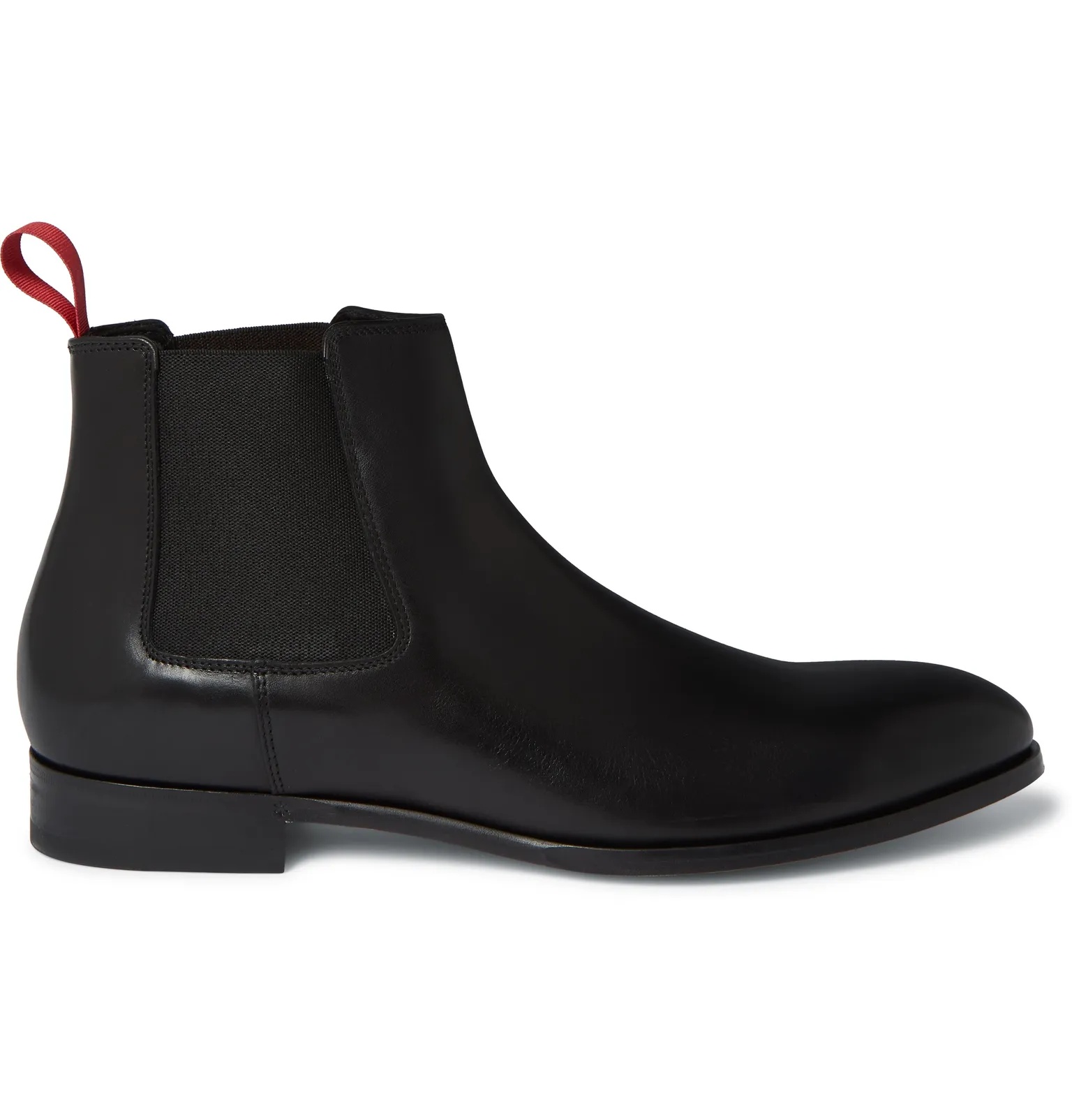 Crown Leather Chelsea Boots - 1