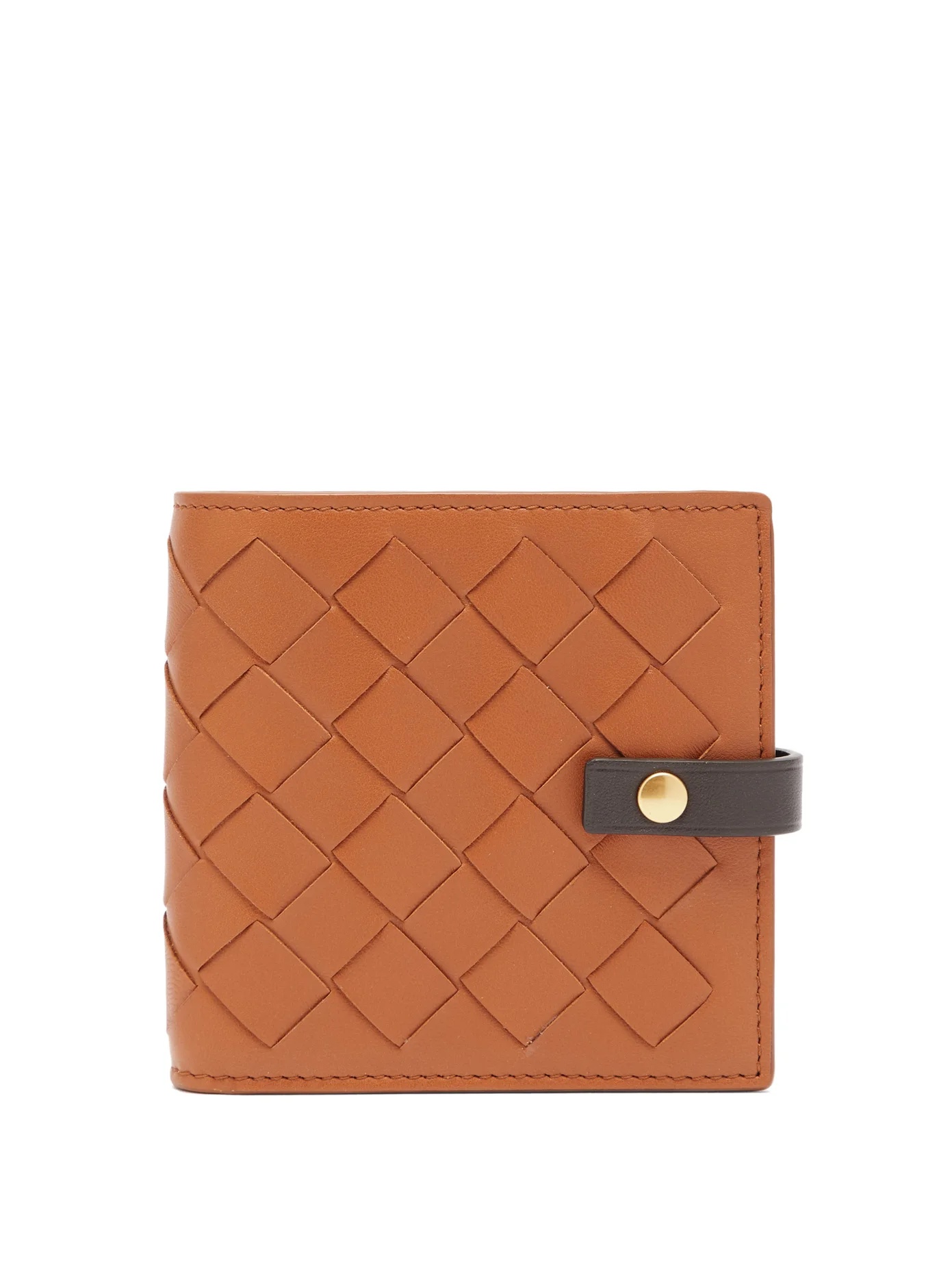 Intrecciato leather wallet - 1