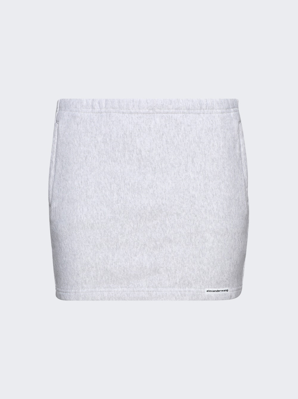 Zip Mini Skirt Heather Grey - 1
