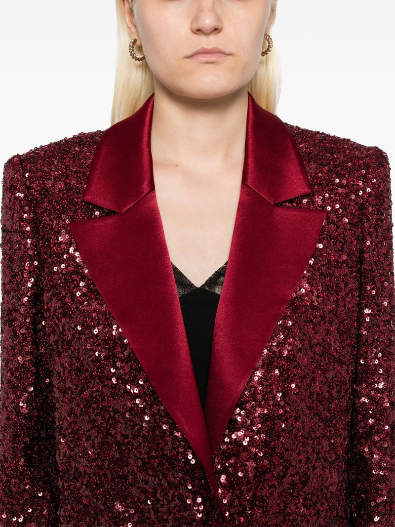 Denny Boxy Sequined 블레이저 5