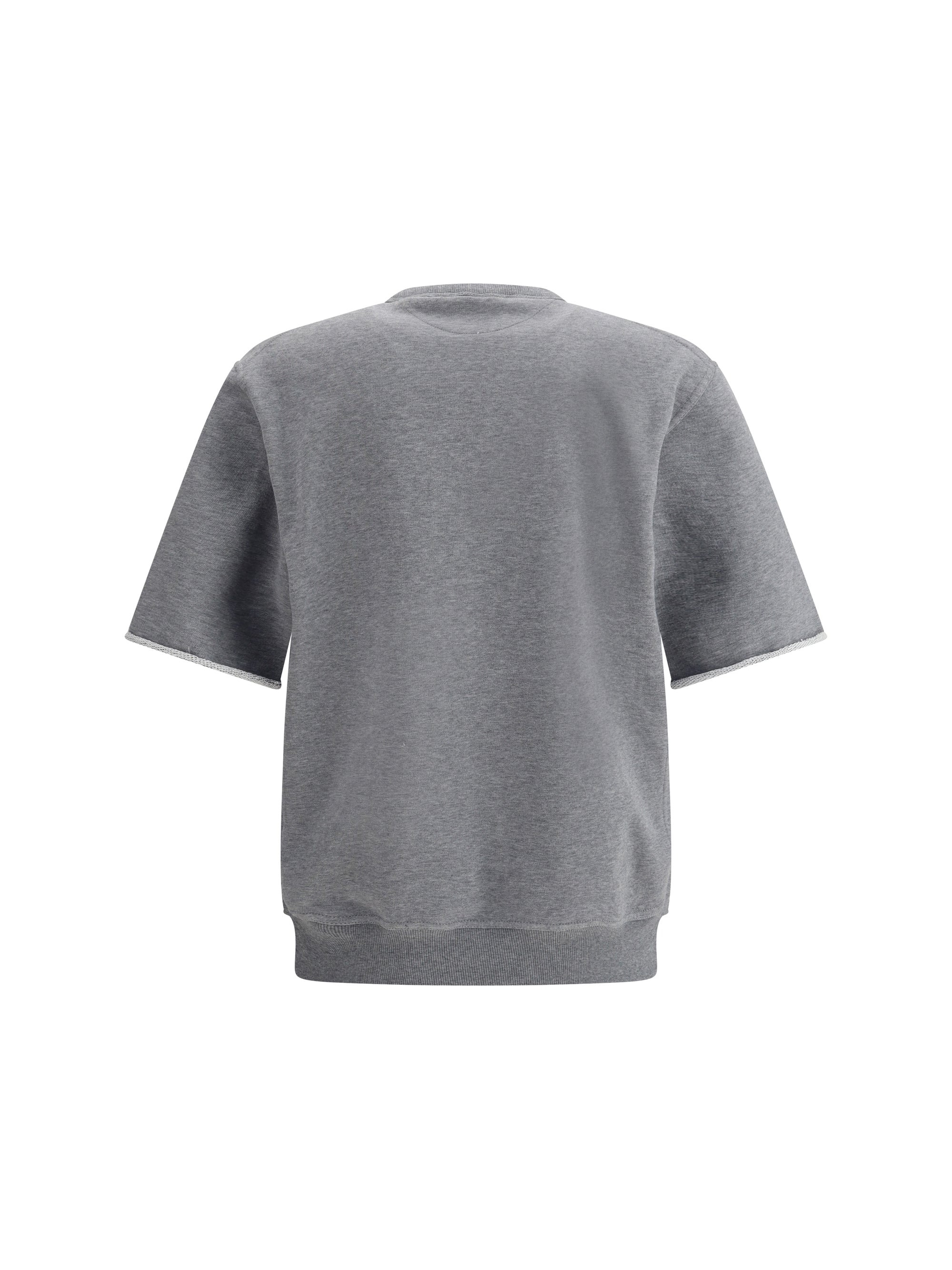 Brunello Cucinelli Men Short-Sleeve Sweatshirt - 2