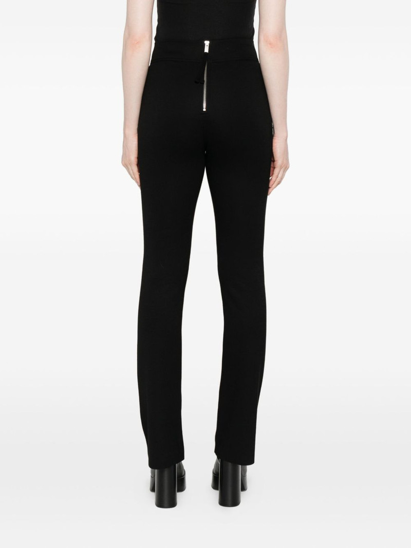 high-waisted flared trousers 4