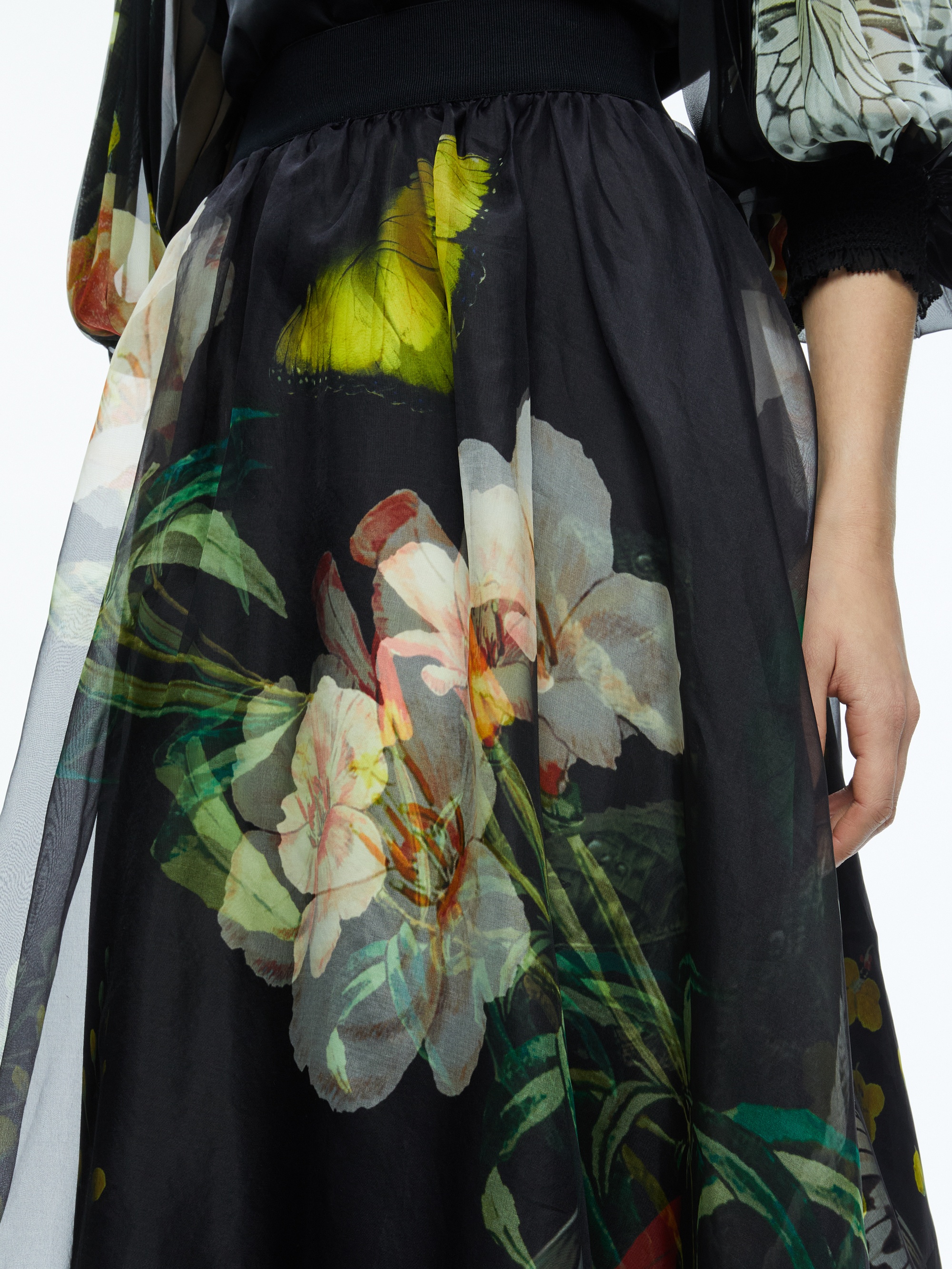 NILDA VOLUMINOUS MAXI SKIRT - 5