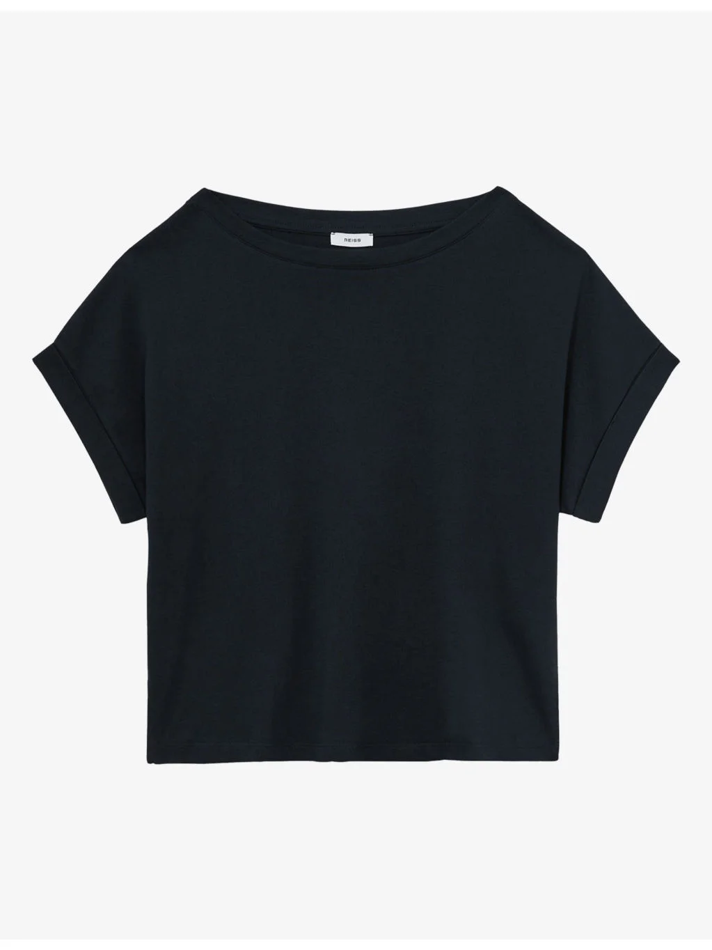 Sia Off-Shoulder Short-Sleeve Cotton T-Shirt - 1