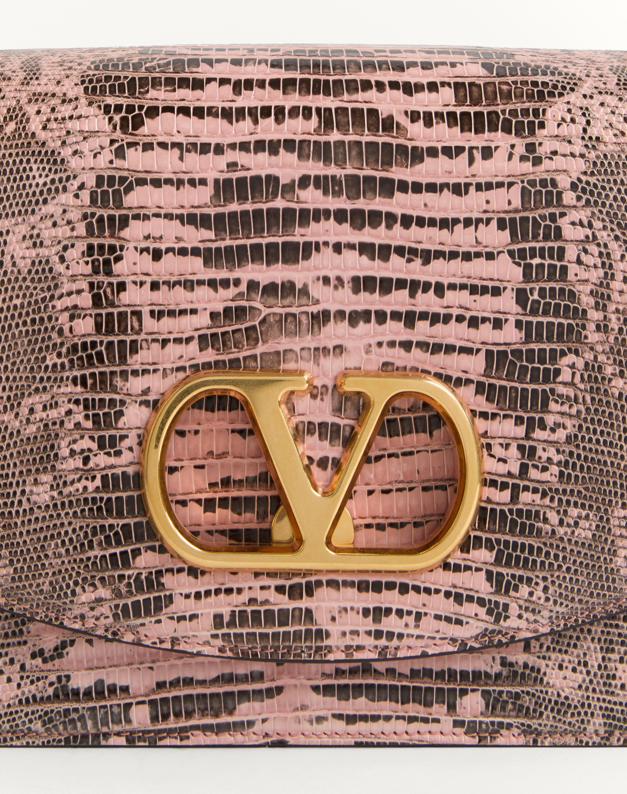VALENTINO GARAVANI VAIN SHOULDER BAG IN TEJUS - 8