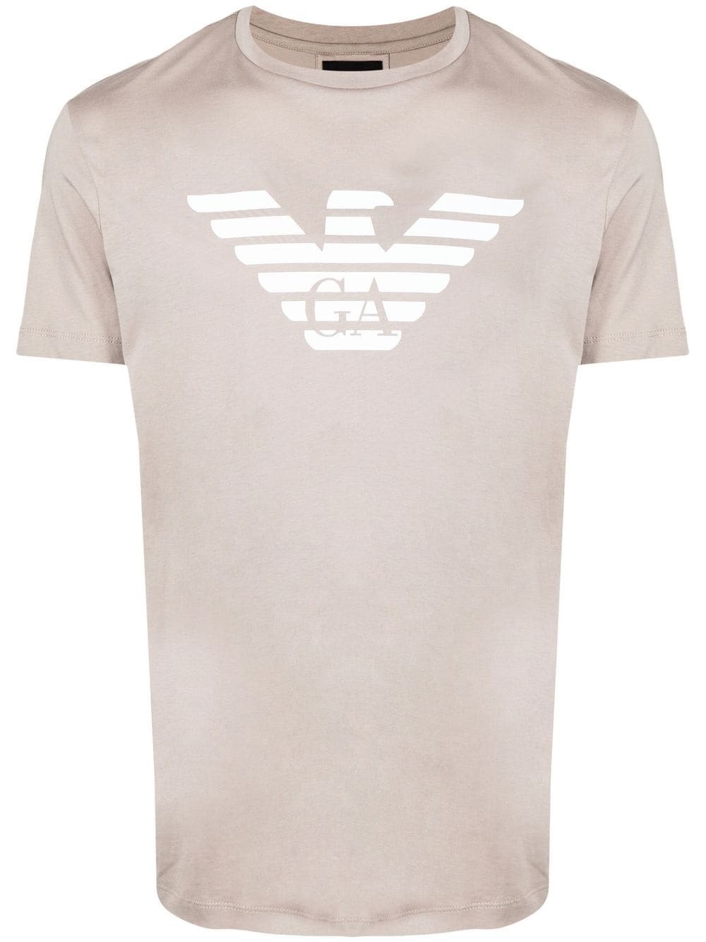 logo crew-neck T-shirt - 1