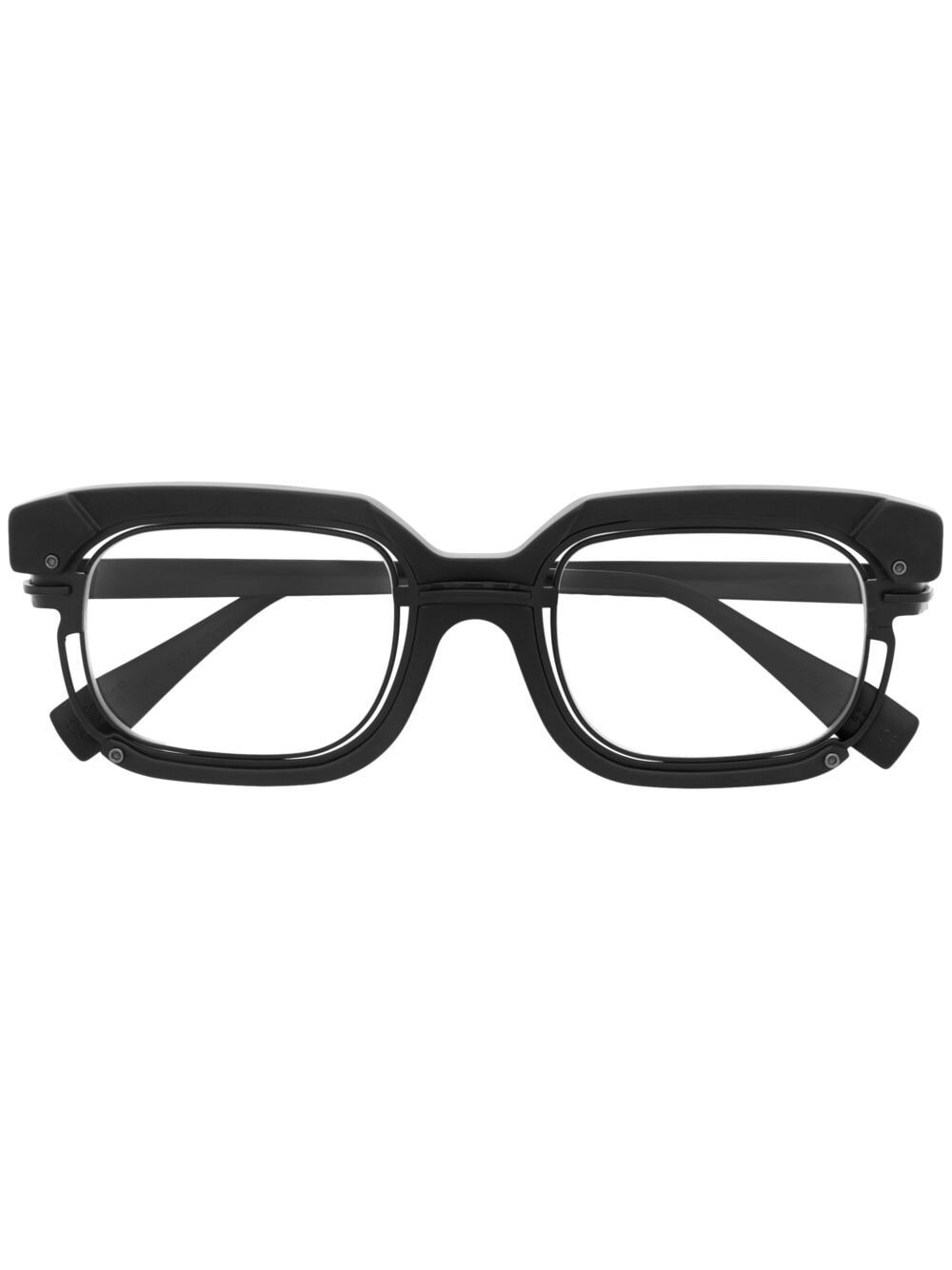 square-frame glasses - 1