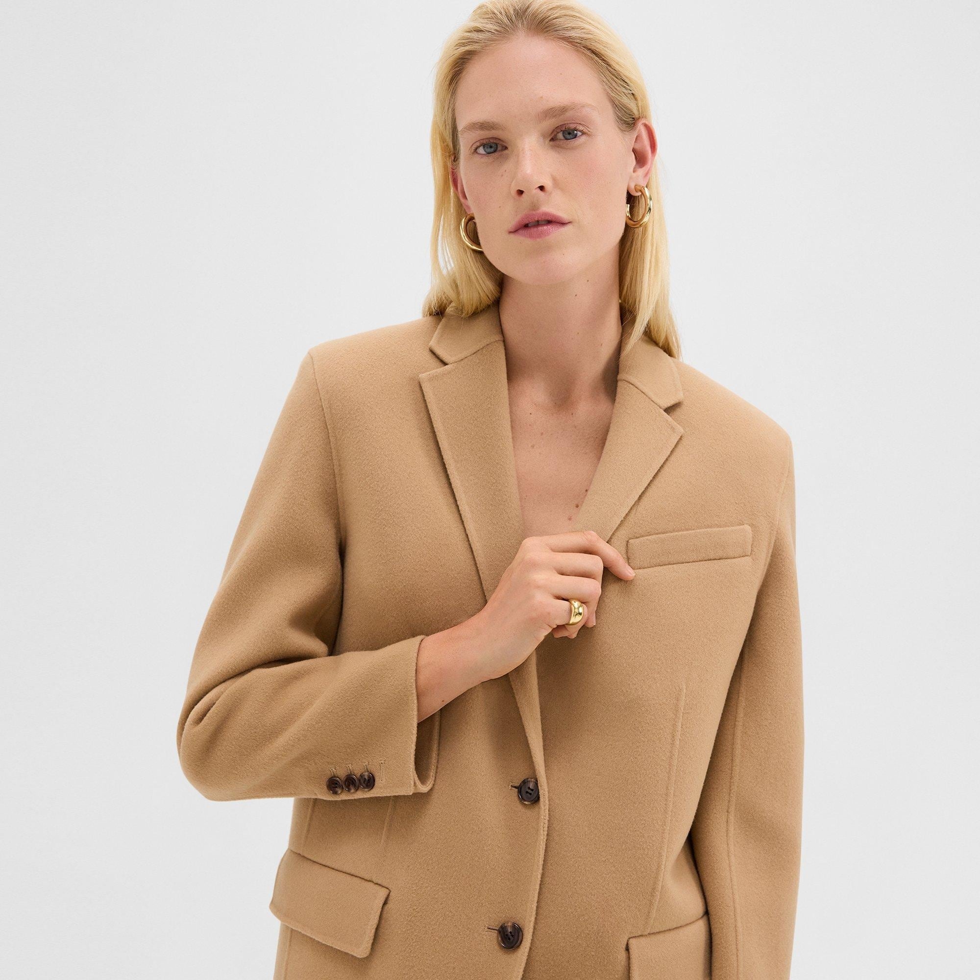 Oversized Blazer in Double-Face Wool-Cashmere - 5