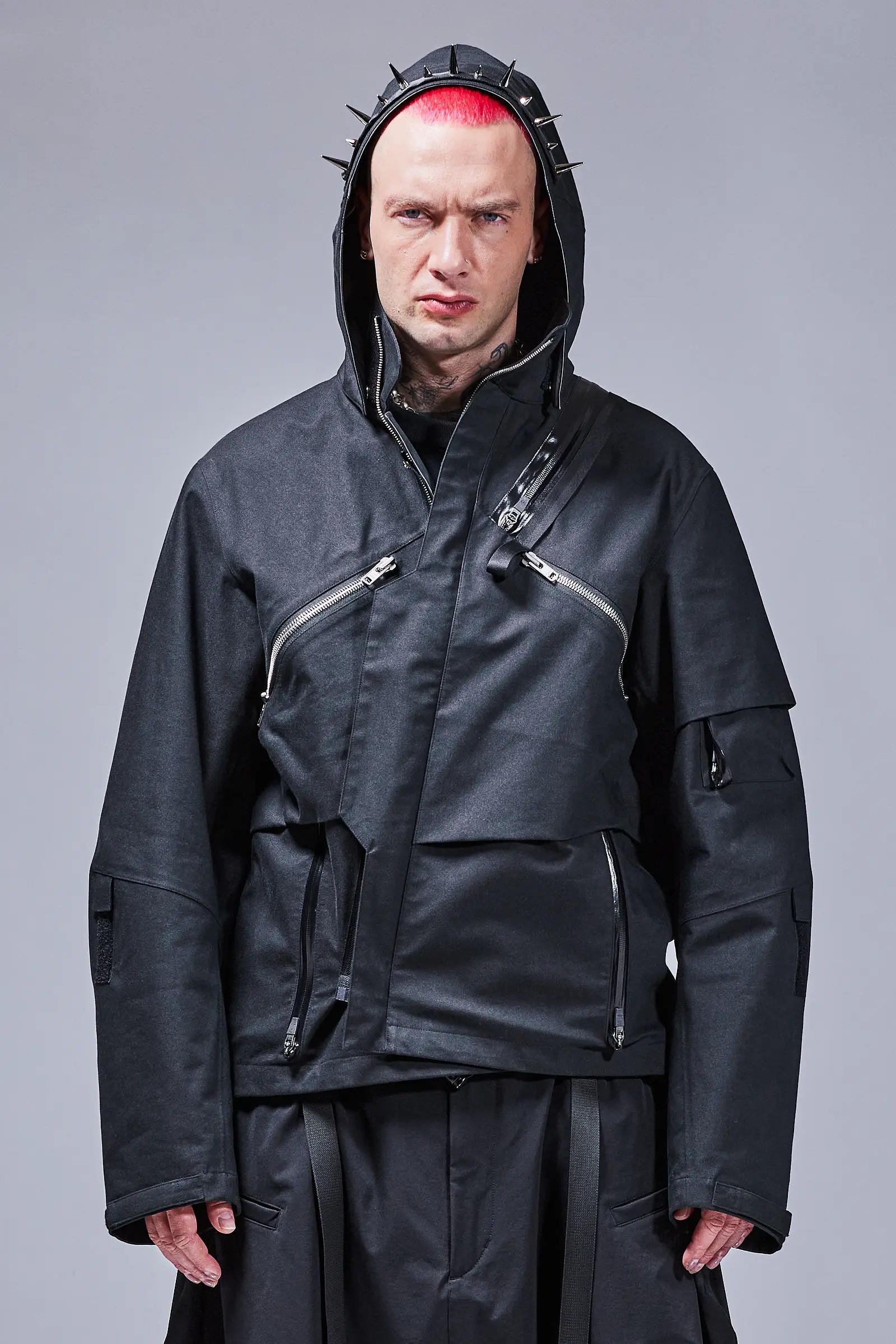 J1WB-BQ 3L Interops Jacket Black - 50