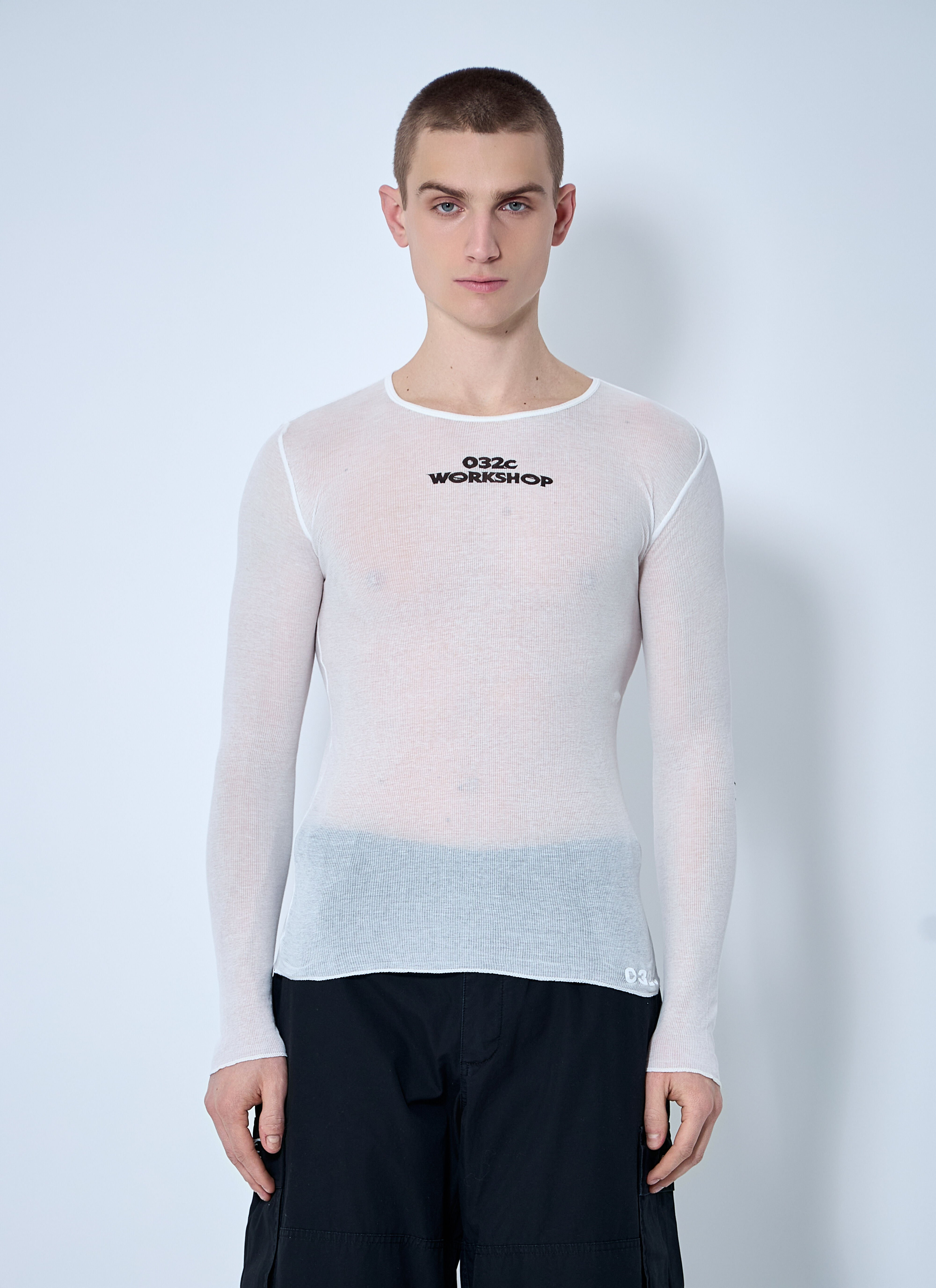 Knit Logo Print Top - 1