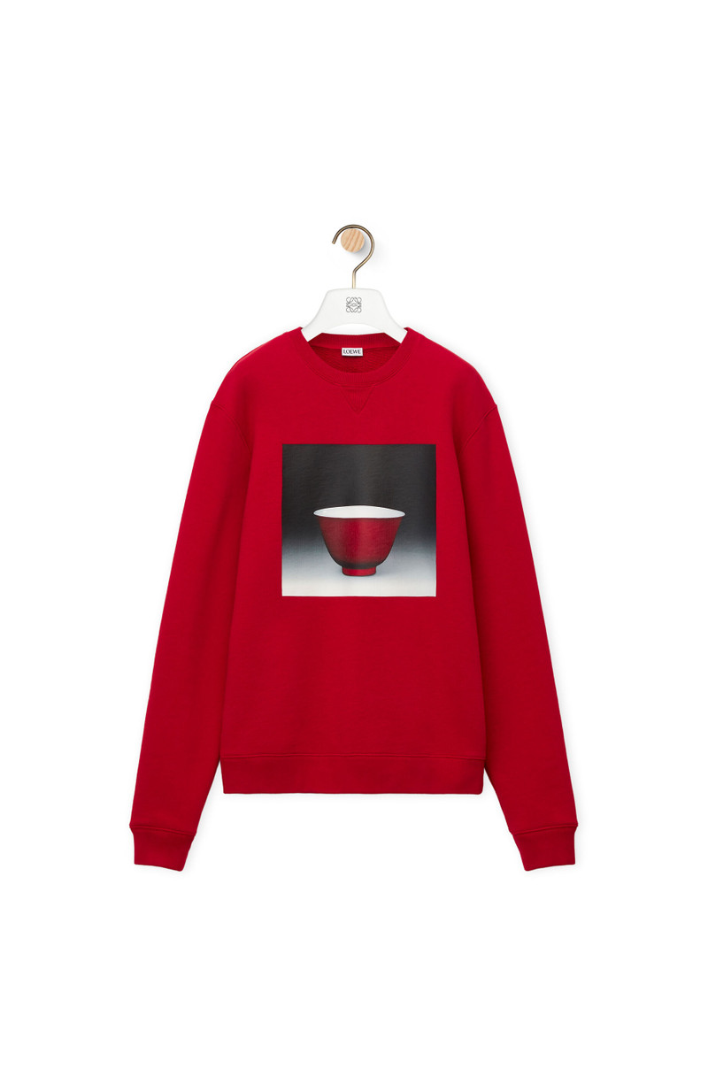 Ceramic print sweatshirt in cotton 1