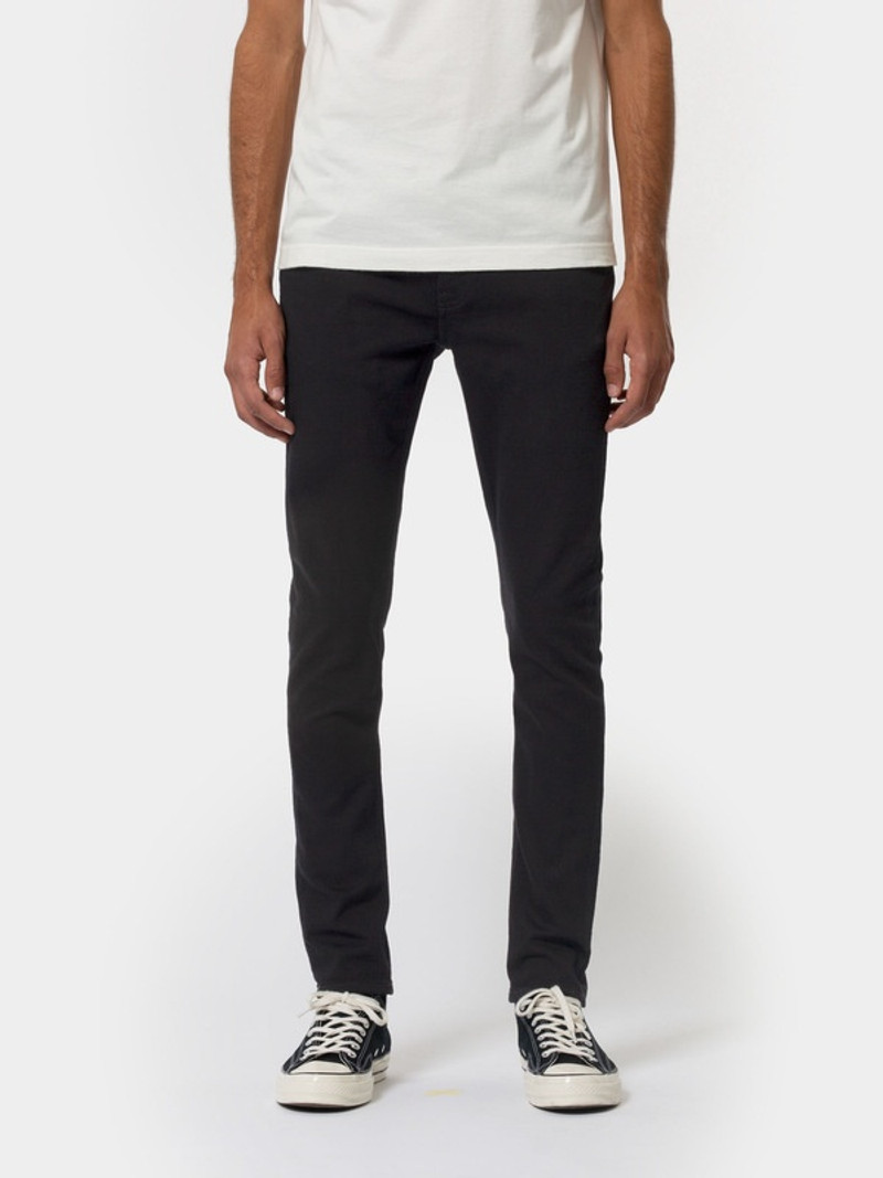 Nudie Jeans Skinny Lin Black Black outlook