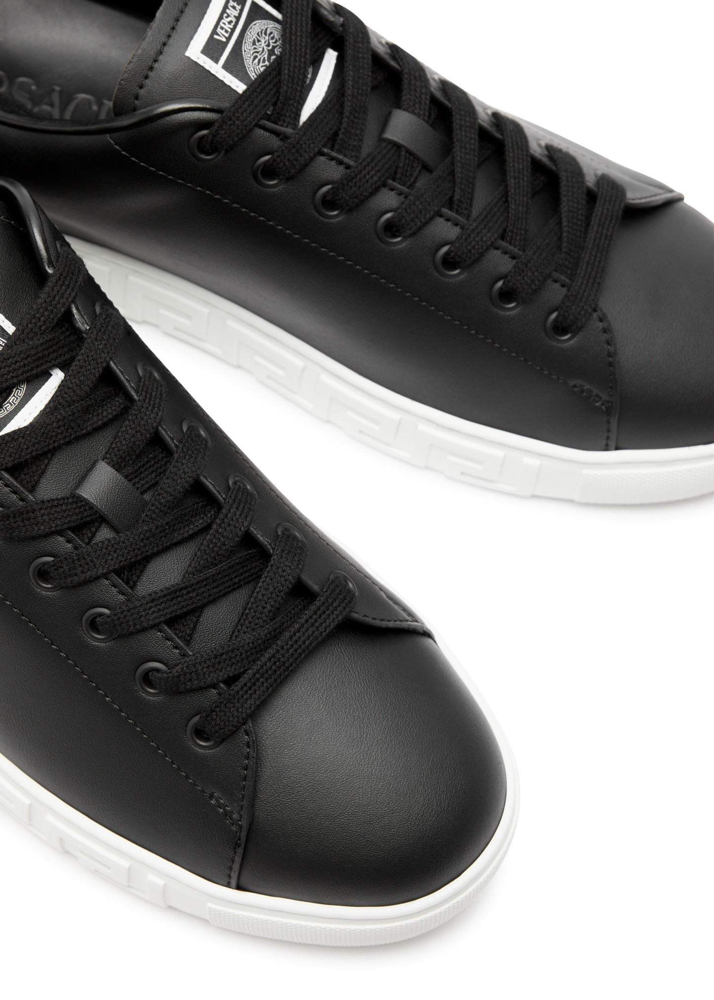 Greca Responsible faux leather sneakers - 3