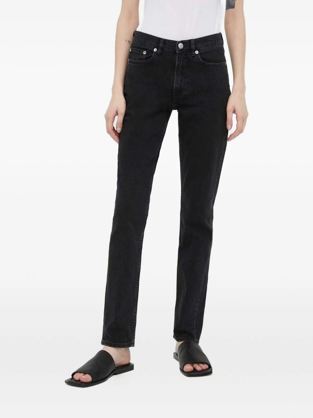 buttoned jeans - 1