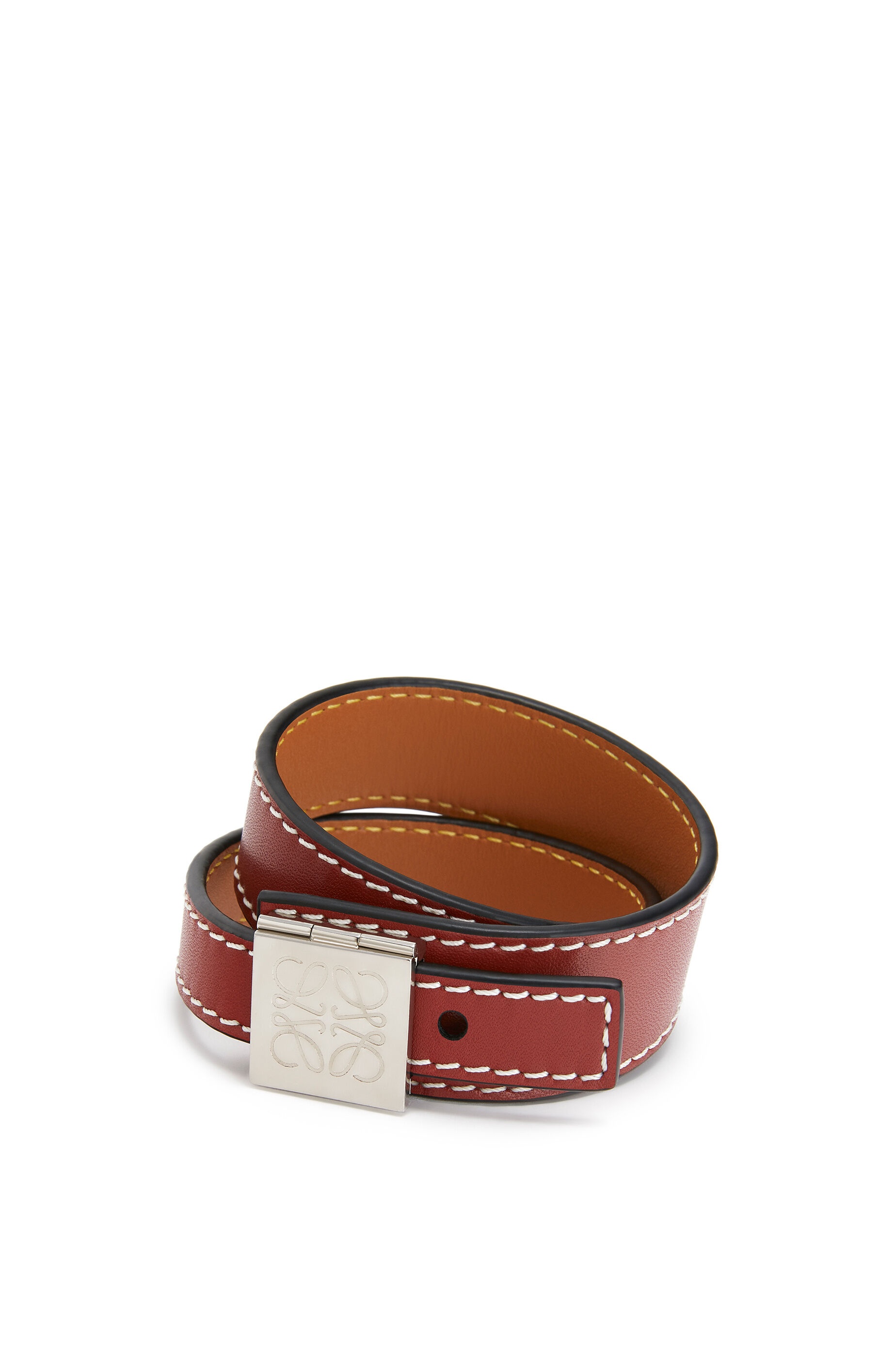 Double bracelet in calfskin - 3