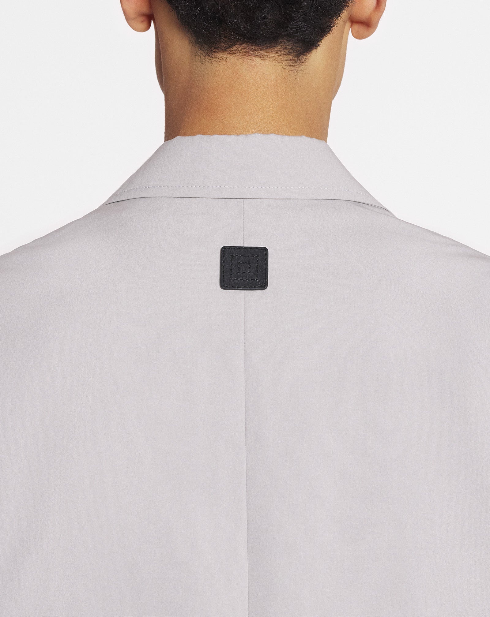 STRAIGHT FIT COTTON JACKET - 6