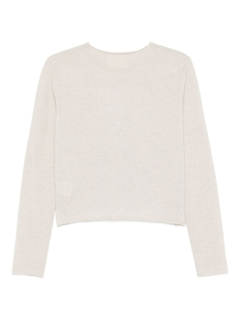 LISA YANG Ida crew-neck sweater outlook