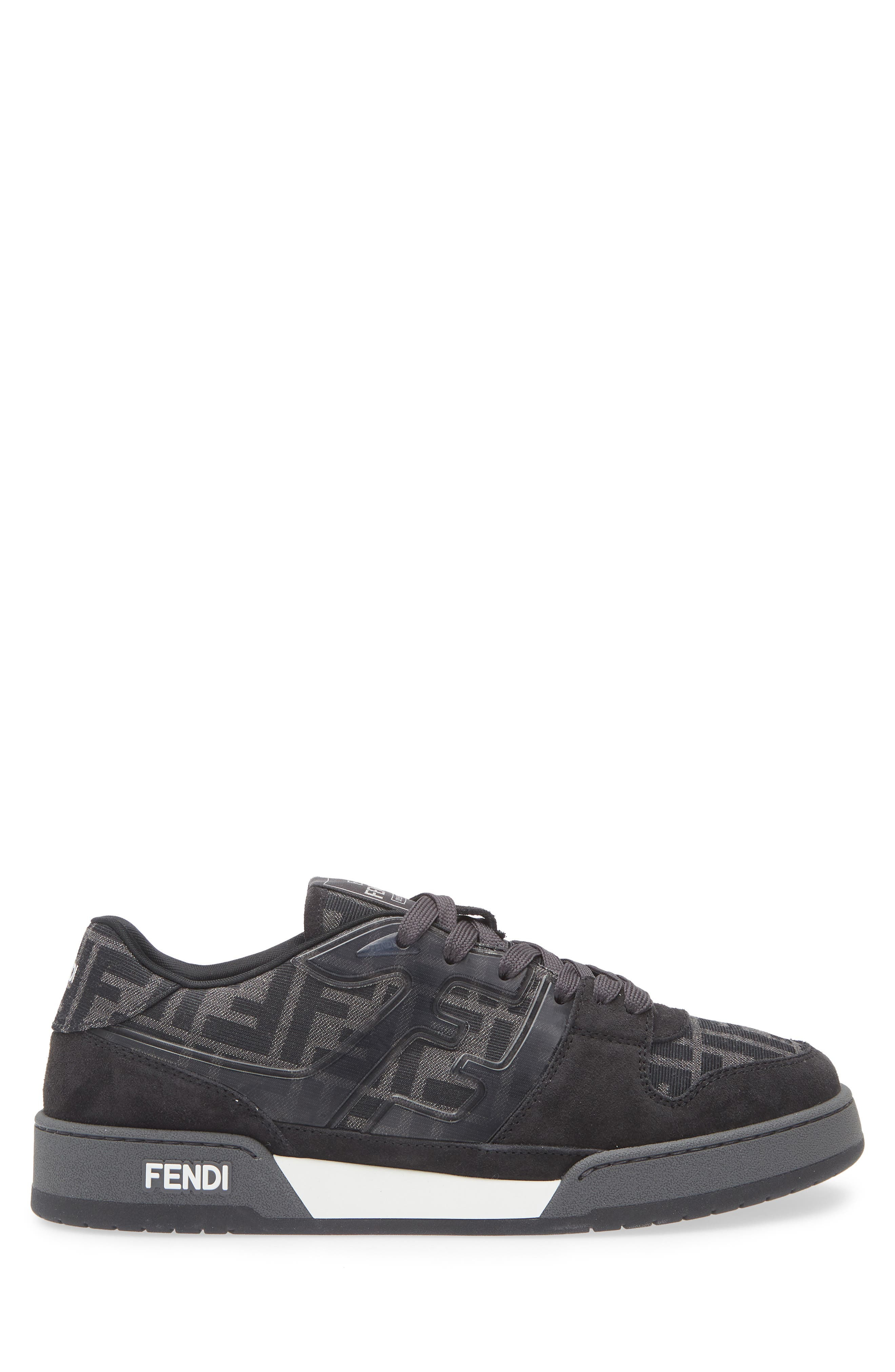 Fendi FF Match Sneaker in Dark Grey at Nordstrom - 3