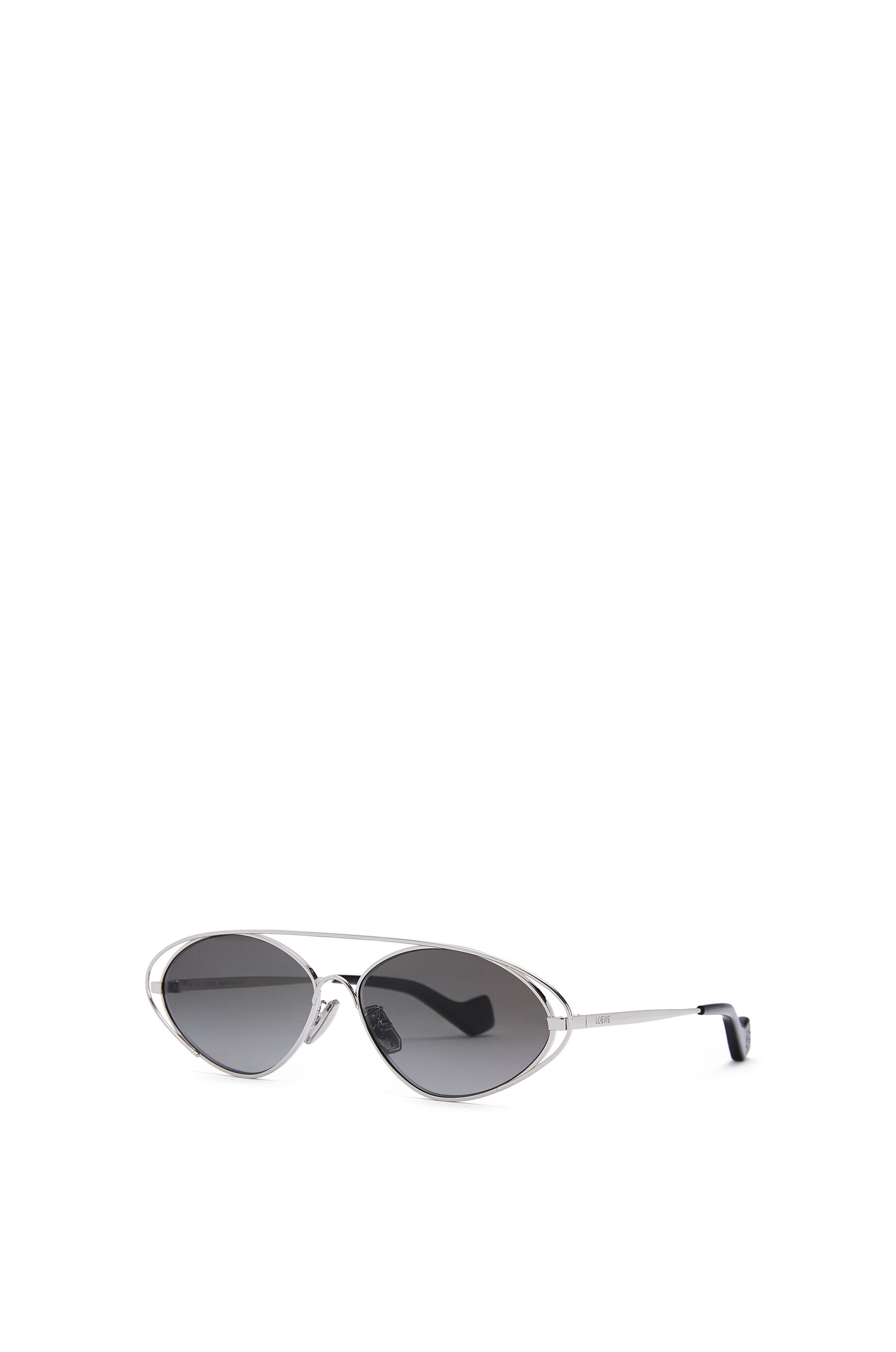 Metal oval sunglasses - 3