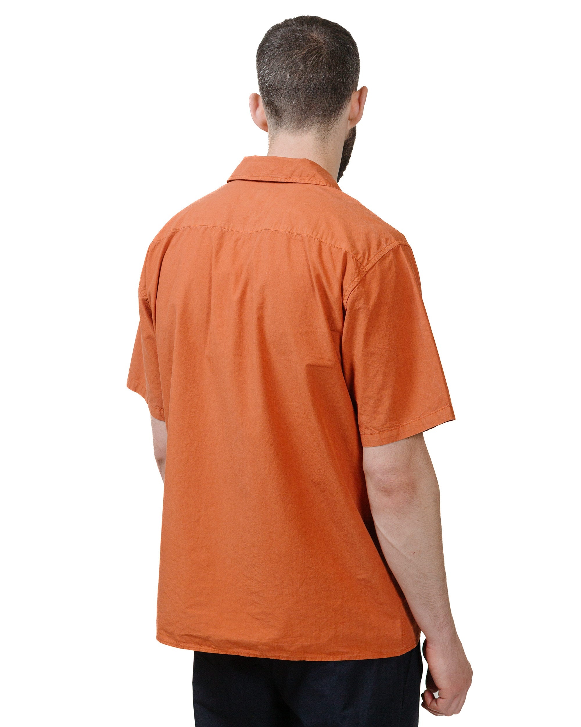 Carsten Cotton Tencel Red Ochre - 3