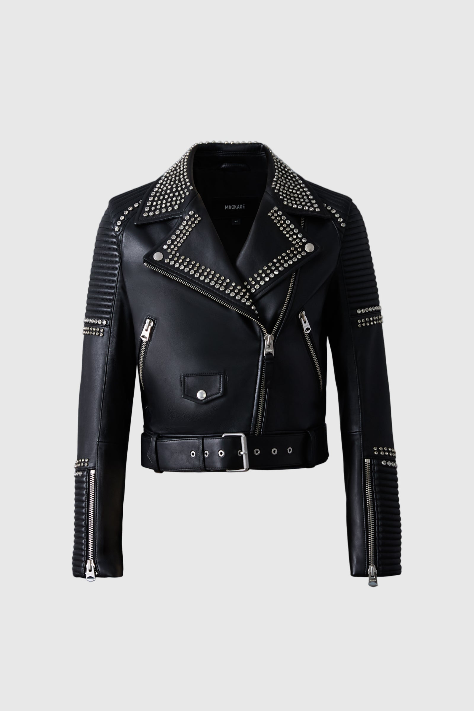 MASINA-ST Studded Leather Jacket - 2