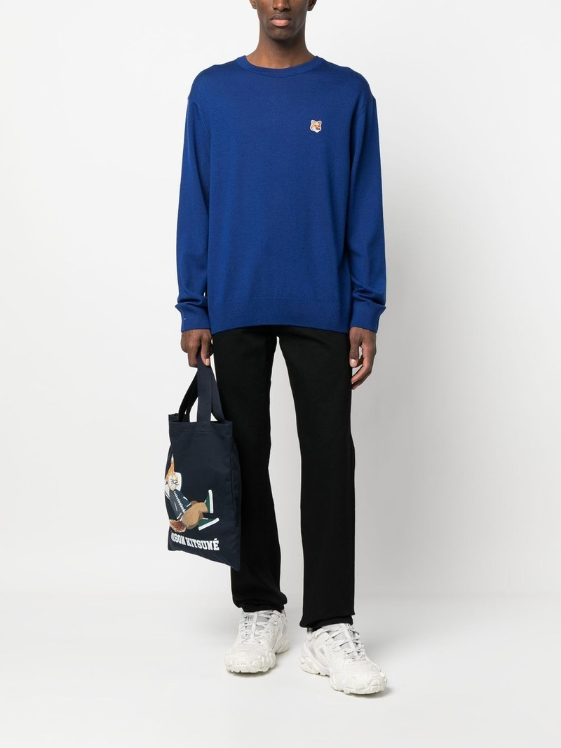 KENZO logo-patch denim jeans outlook