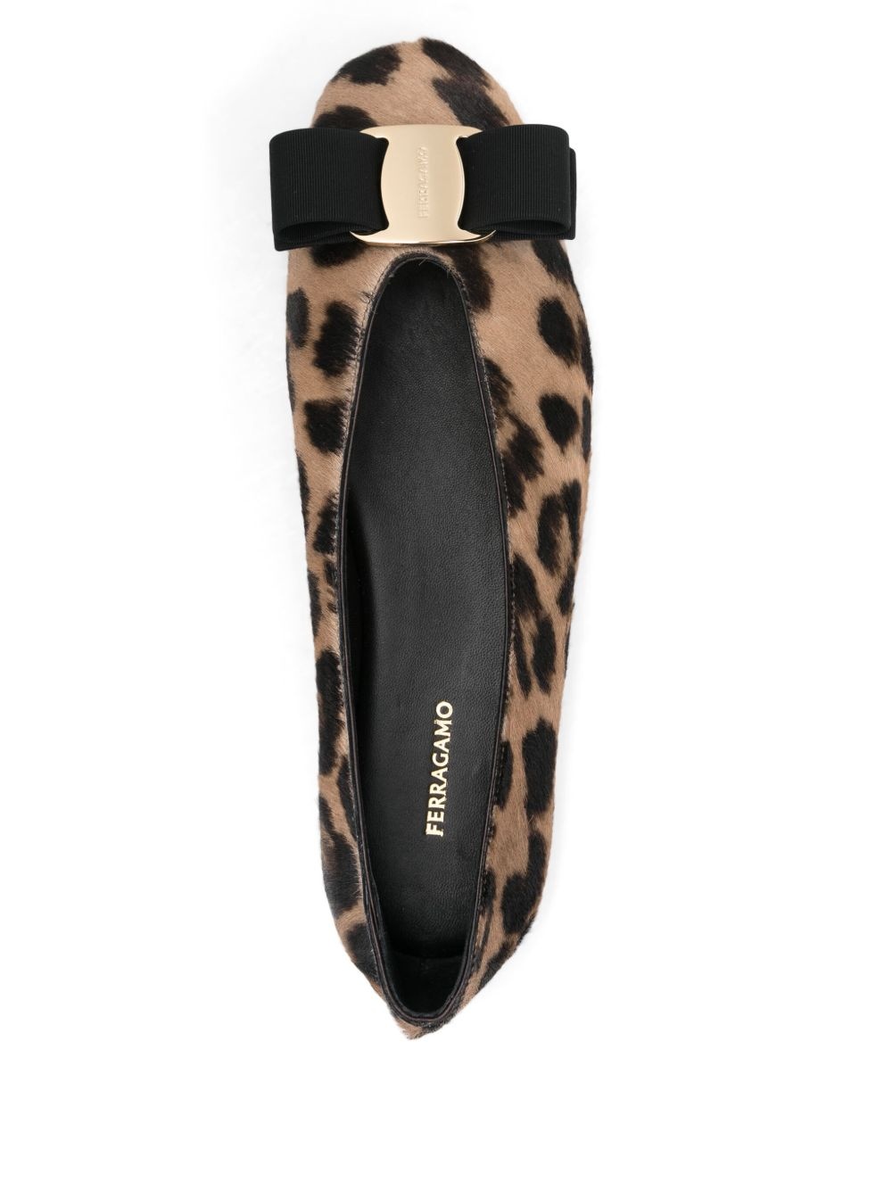 leopard-print ballet flats - 4