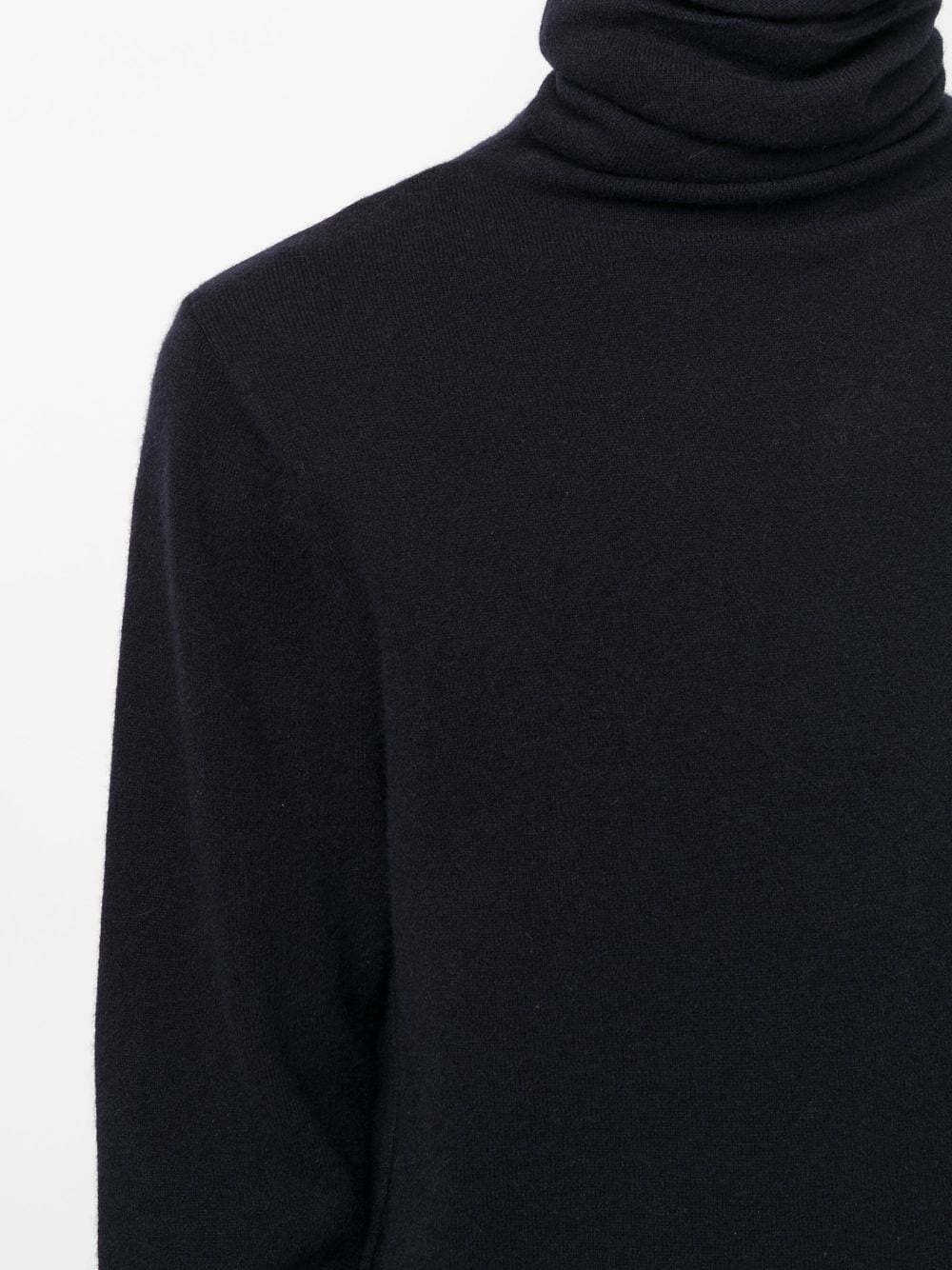 roll-neck cashmere jumper - 6