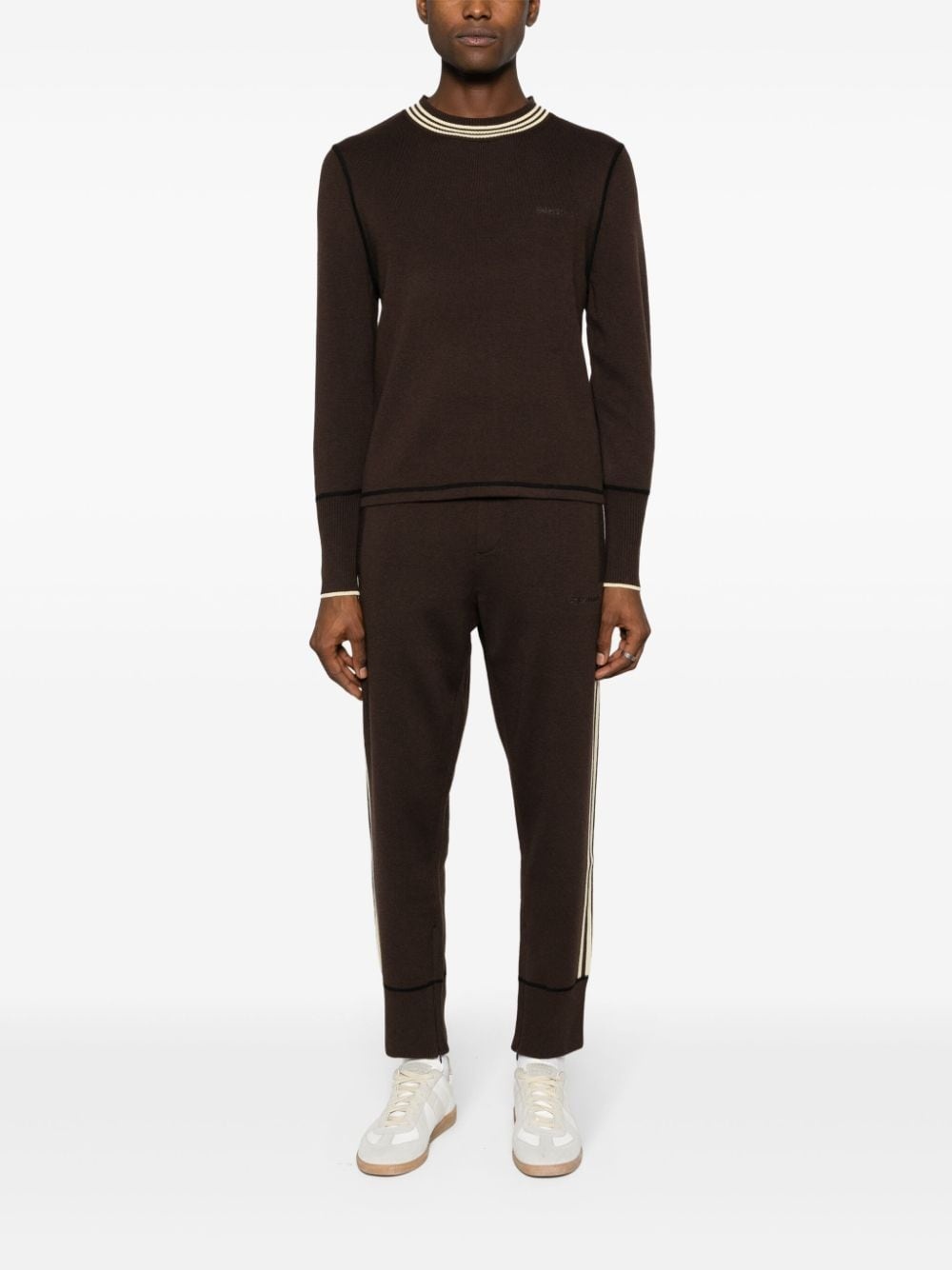 x Wales Bonner knitted track pants - 2