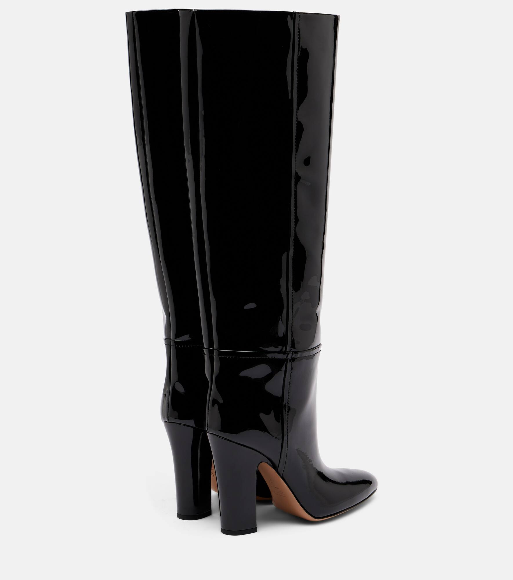 Lavinia 100 patent leather knee-high boots - 2