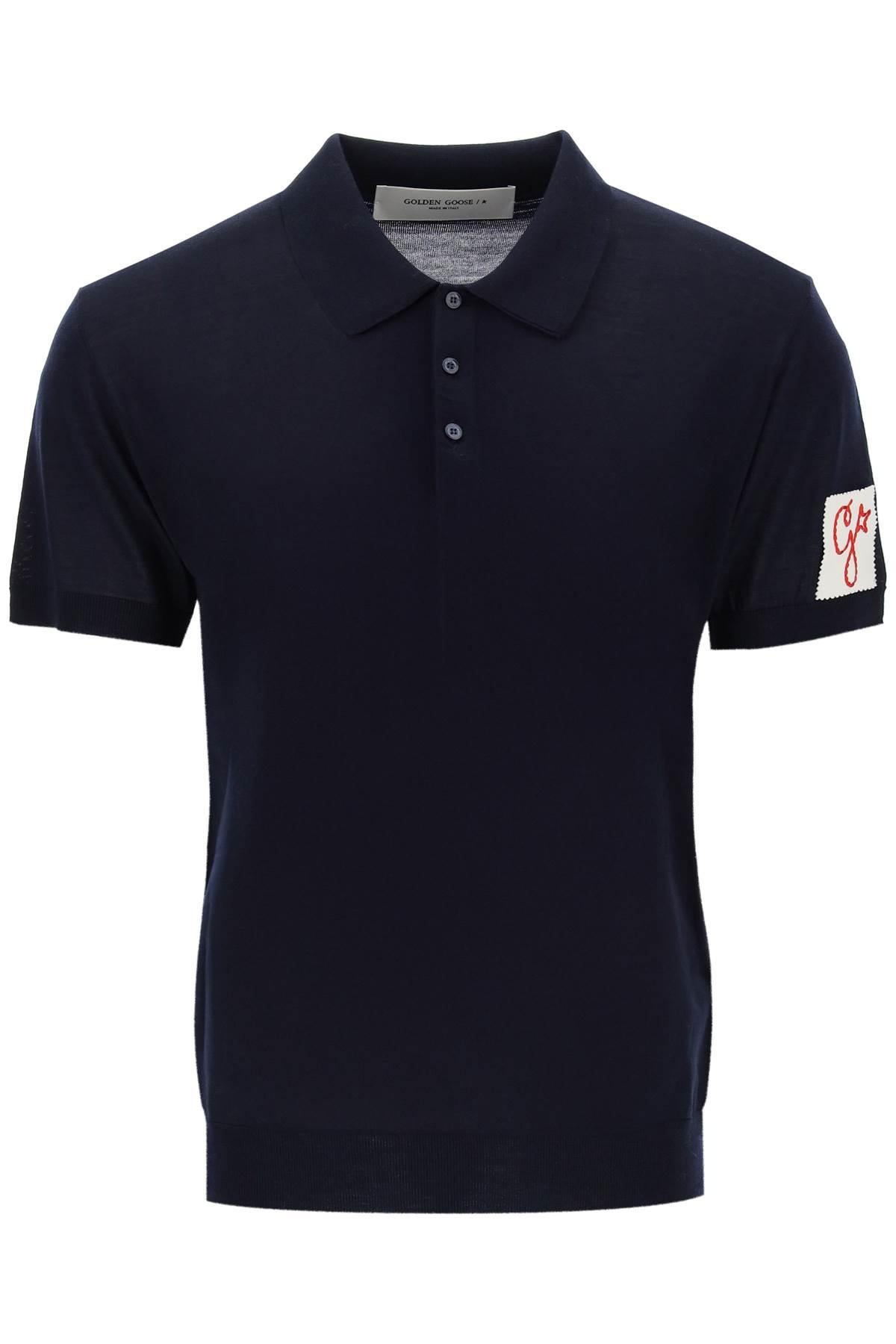 'GIOTTO' VIRGIN WOOL POLO SHIRT - 1