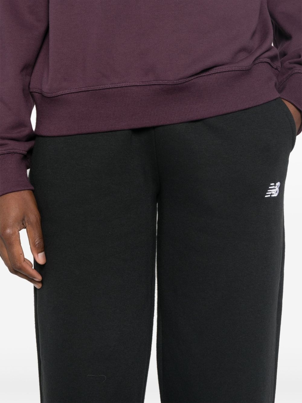 logo-embroidered track pants - 5