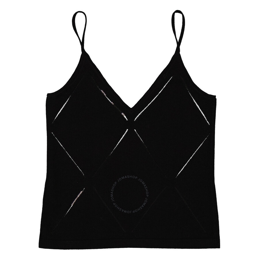 Burberry Black Maeve Wool Tank Top - 2