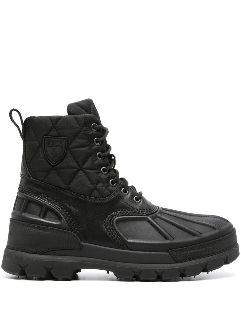 Oslo quilted ankle boots 1