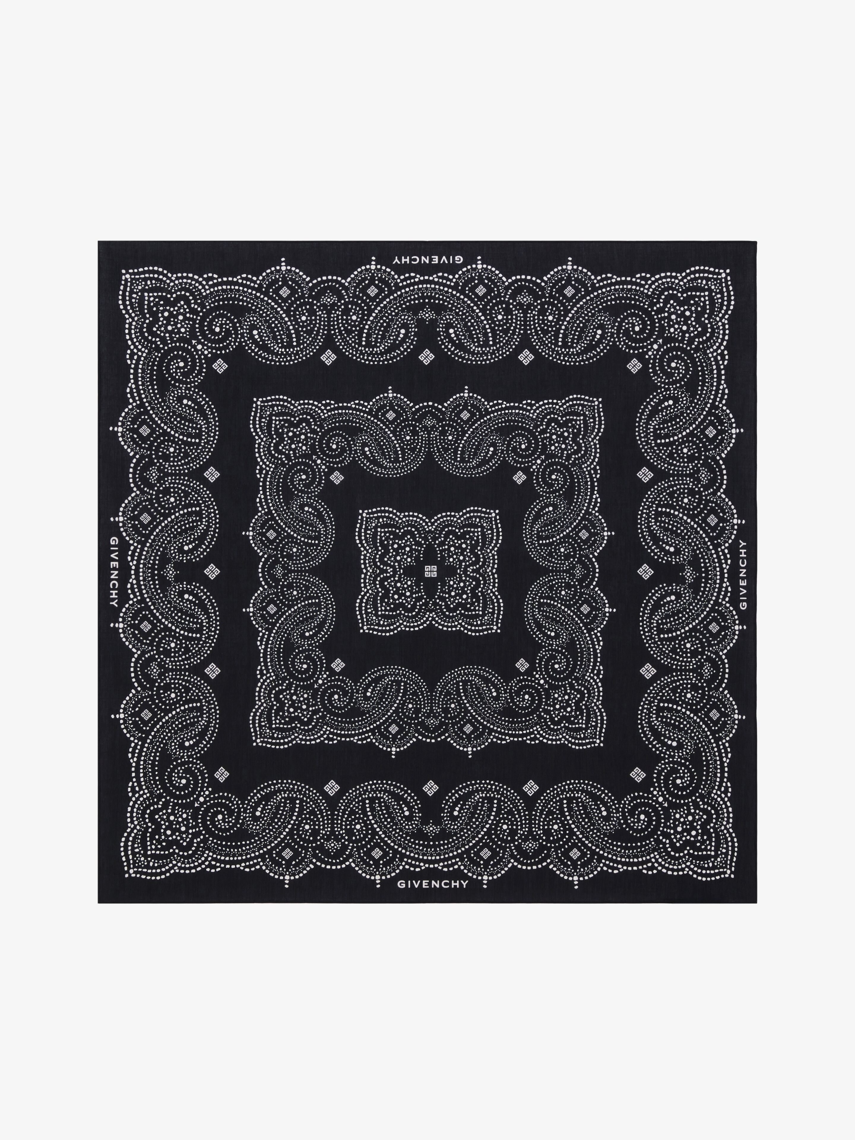 GIVENCHY 4G COTTON BANDANA - 1