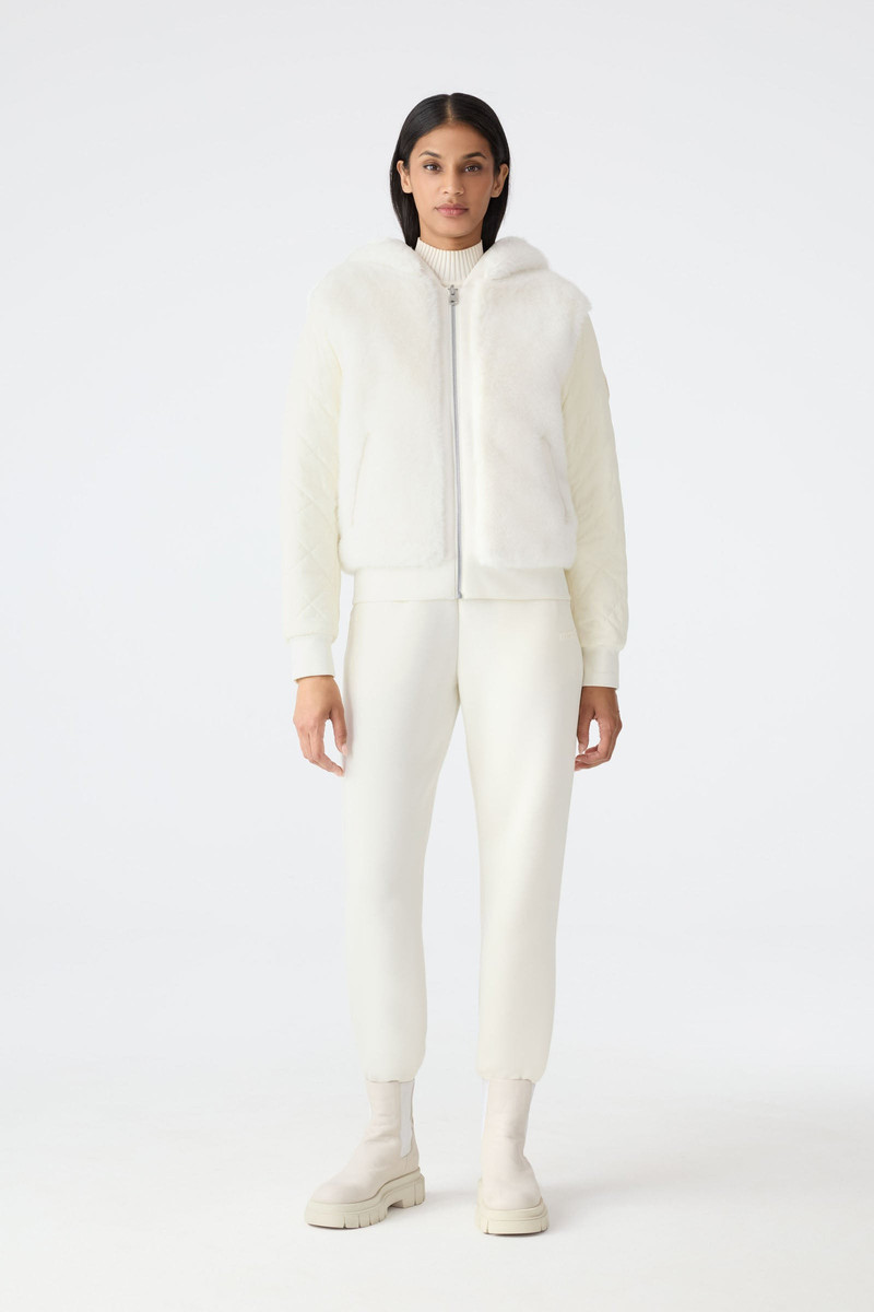 MACKAGE GWENDAL Reversible Faux Fur Hoodie outlook