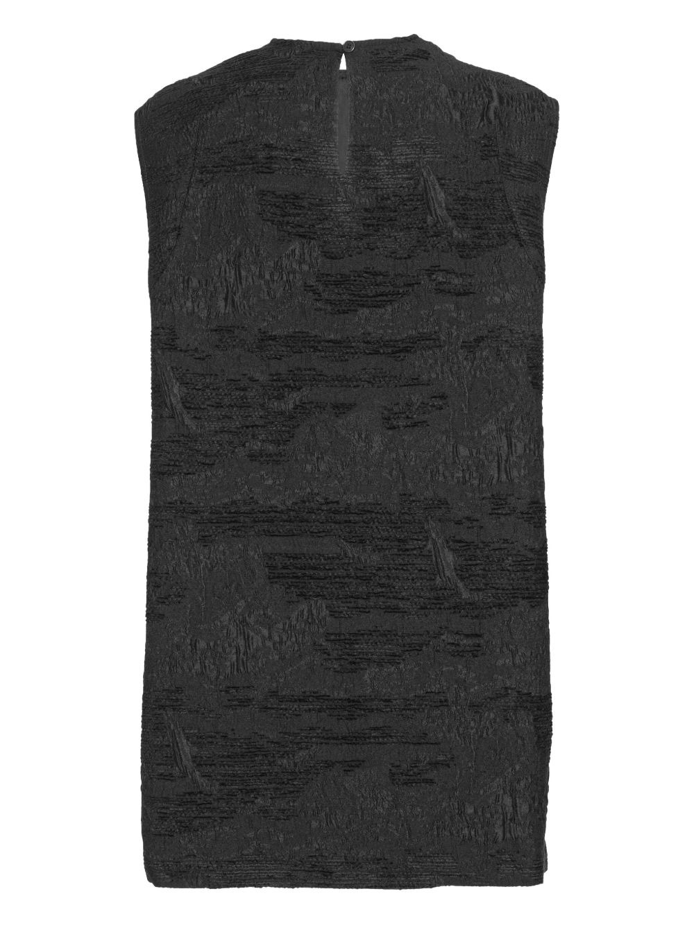 Dart sleeveless mini dress - 2
