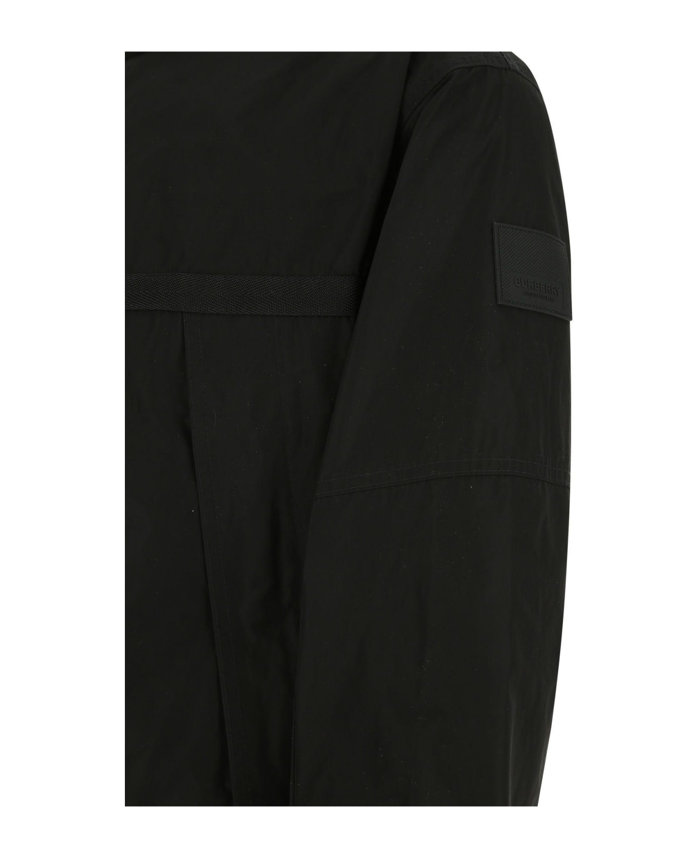 Blue Polyester Windbreaker - 3