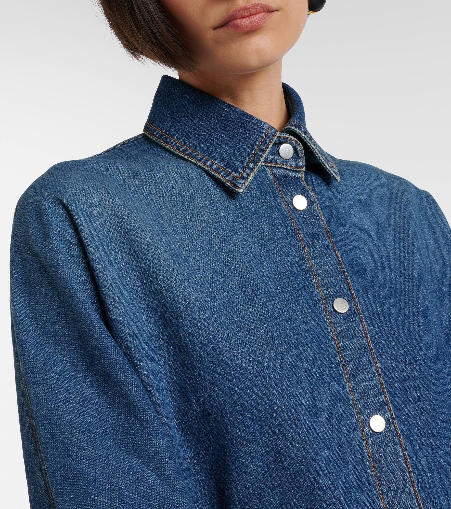 Denim shirt - 4