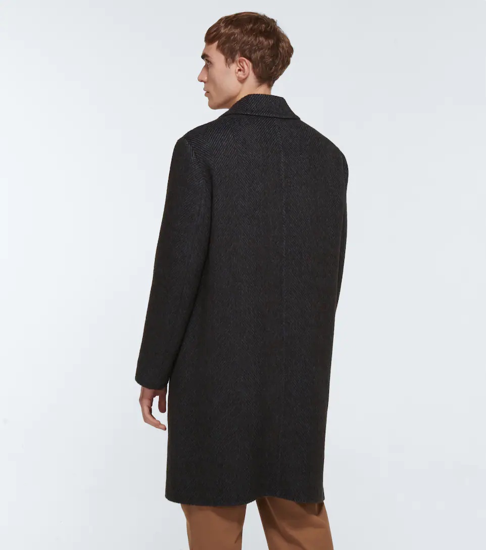 Findon wool-blend coat - 4