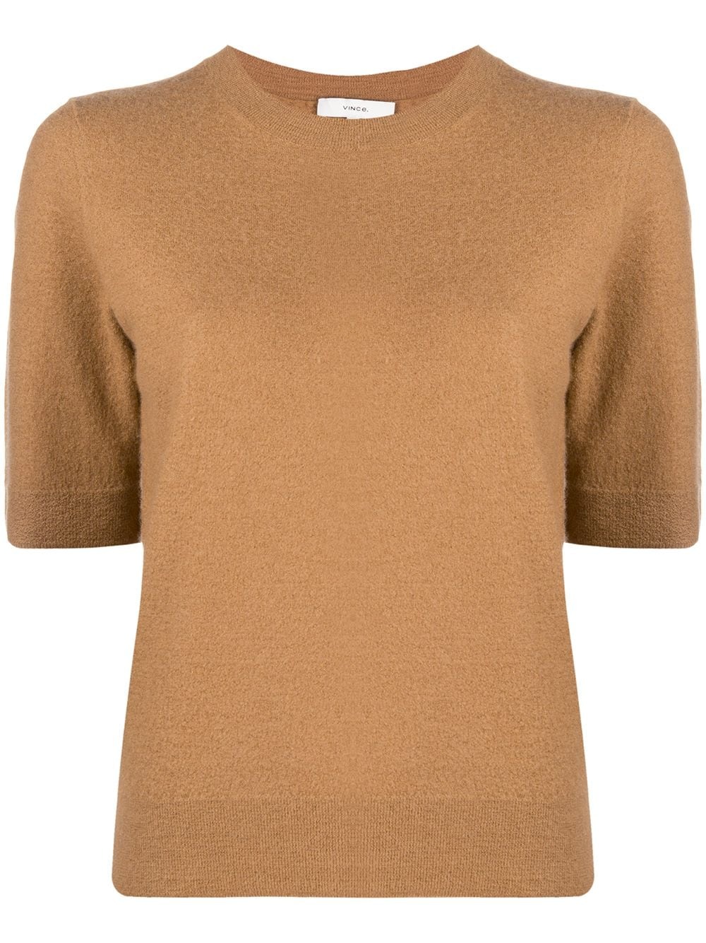 knitted cashmere t-shirt - 1