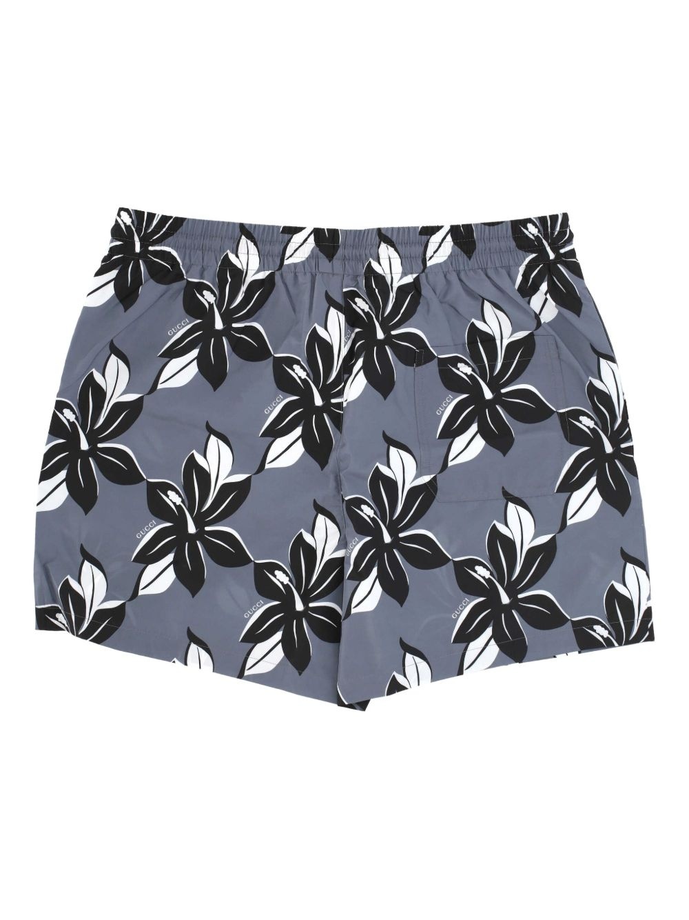 all over graphic-print swim shorts - 2