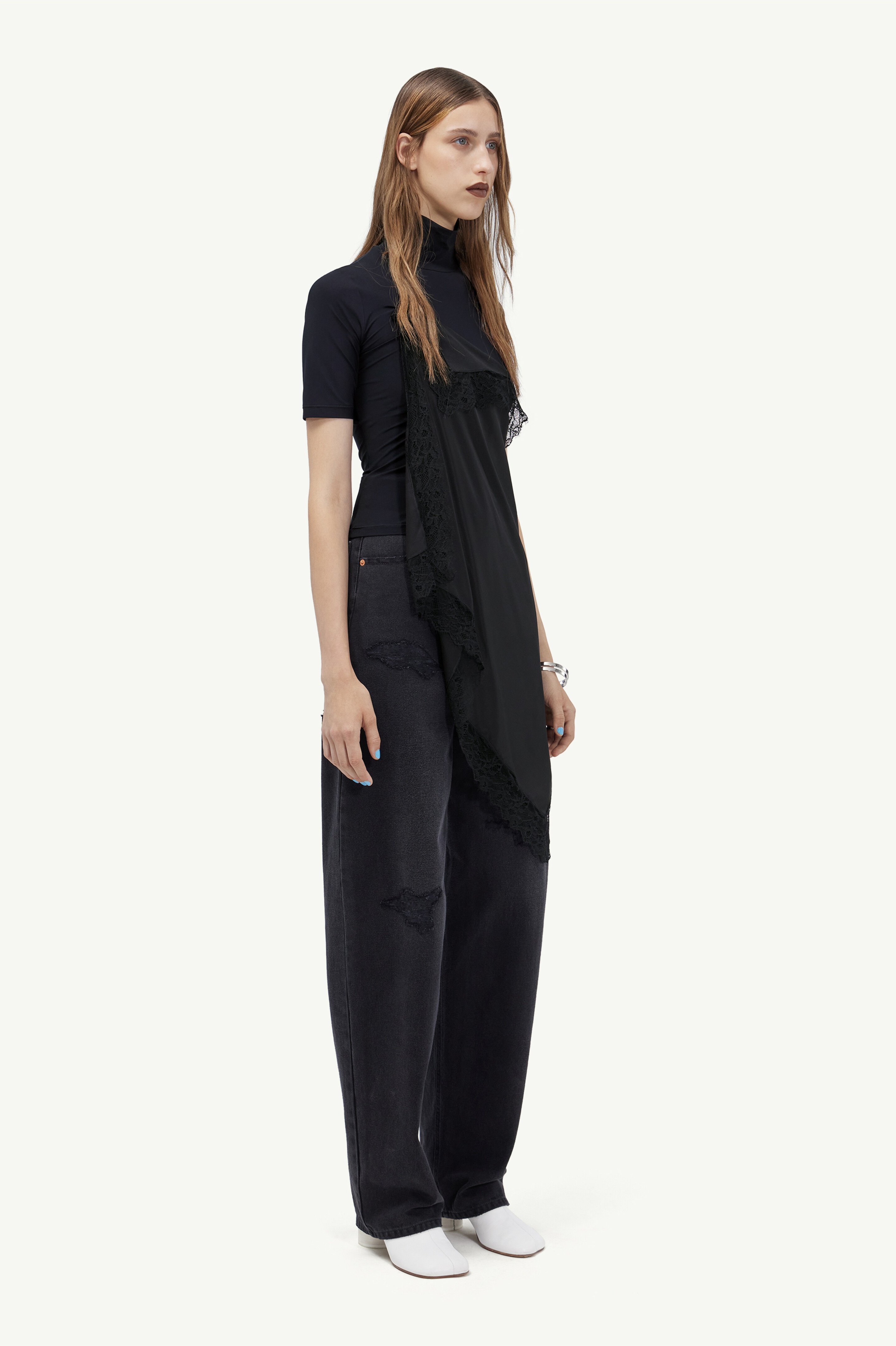 Spliced turtleneck - 3