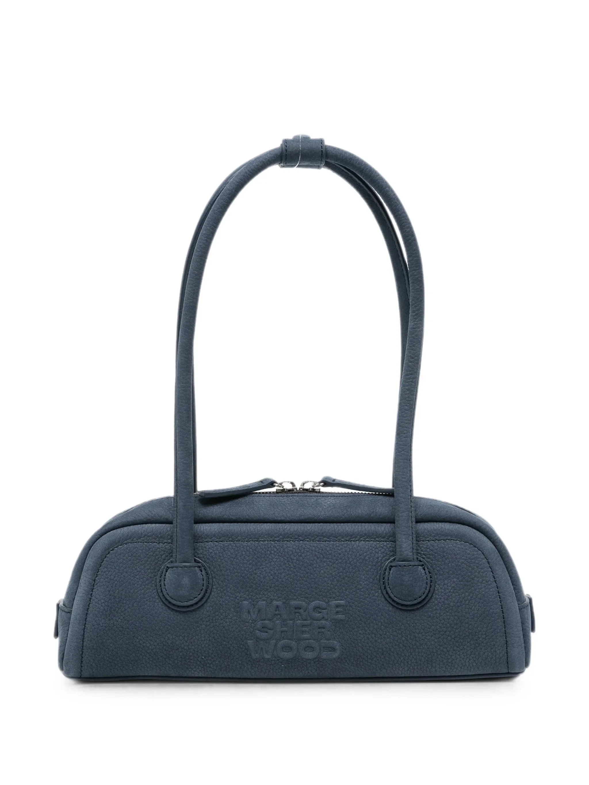 Margesherwood Logo-embossed Nubuck-leather Tote Bag - 1