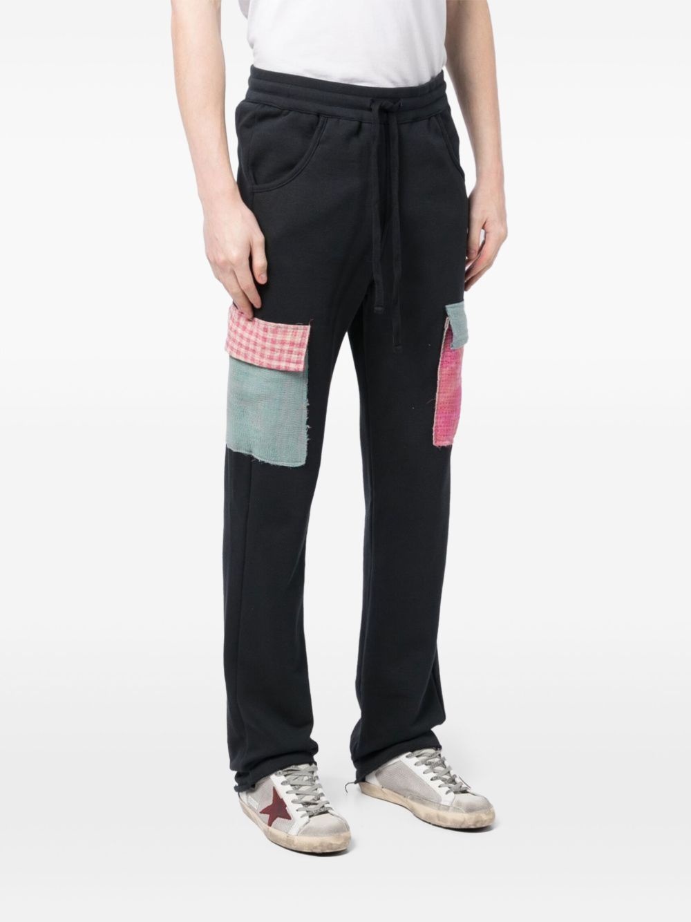 flap-pocket track pants - 3